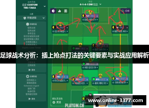 足球战术分析：插上抢点打法的关键要素与实战应用解析